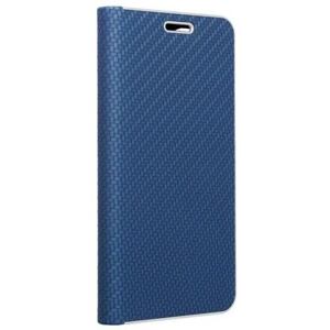 Forcell Luna Book Carbon for Samsung Galaxy A22 LTE Blue