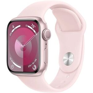 Apple Watch Series 9 GPS 41mm S/M barva Pink Aluminium case / Sport Band Light Pink MR933QC/A