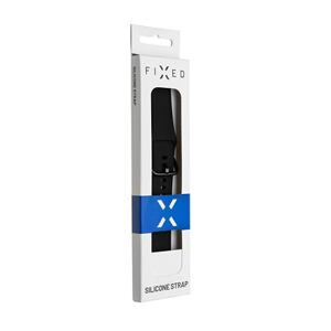 FIXED Silicone Strap for Xiaomi Mi Band 8, black FIXSSTB-1176-BK