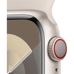 Apple Watch Series 9 GPS+Cellular 41mm S/M barva Starlight Aluminium Case / Sport Band Starlight MRHN3QC/A