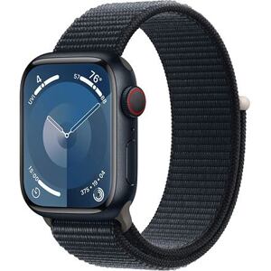 Apple Watch Series 9 GPS+Cellular 41mm barva Midnight Aluminum Case / Sport Loop Midnight MRHU3QC/A