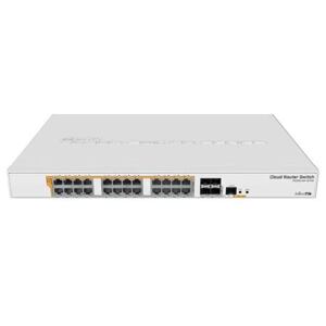 MIKROTIK CRS328-24P-4S+RM 24-port Gigabit Cloud Router Switch CRS328-24P-4S+RM
