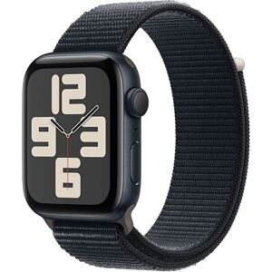 Apple Watch SE (2023) GPS 44mm barva Midnight Aluminum Case / Sport Loop Midnight MREA3QC/A