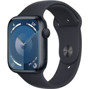 Apple Watch Series 9 GPS 45mm M/L barva Midnight Aluminium Case / Sport Band Midnight MR9A3QC/A