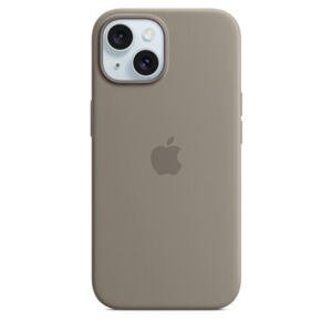 APPLE iPhone 15+ Silicone Case with MS - Clay MT133ZM/A