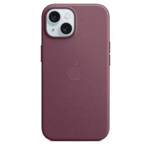 APPLE iPhone 15 FineWoven Case with MS - Mulberry MT3E3ZM/A