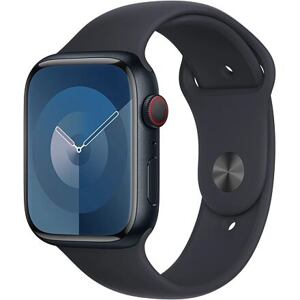 Apple Watch Series 9 GPS+Cellular 45mm S/M barva Midnight Aluminium Case / Sport Band Midnight MRMC3QC/A