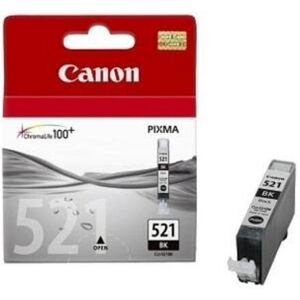 Canon CARTRIDGE CLI-521BK černá pro MP-980, PIXMA iP3600,4600,4700, MP540,550,560, MP620,630,640,MP9 2933B001