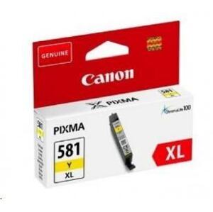 Canon CARTRIDGE CLI-581XL žlutá pro PIXMA TS915x, TS815x, TS615x, TS515x, TR8550, TR7550 2051C004
