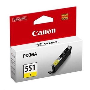 Canon CLI-551 Y, žlutá 6511B001