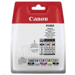 Canon CARTRIDGE PGI-580/CLI-581 BK/CMYK Multi-pack SEC pro PIXMA TS615x,625x,635x,815x,915xTR7550,85 2078C006