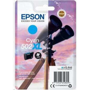EPSON singlepack,Cyan 502XL,Ink,XL C13T02W24010