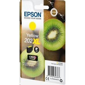 EPSON singlepack,Yellow 202XL,Premium Ink,XL C13T02H44010