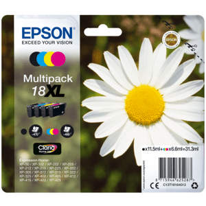 Epson Multipack 4-colours 18XL Claria Home Ink C13T18164012