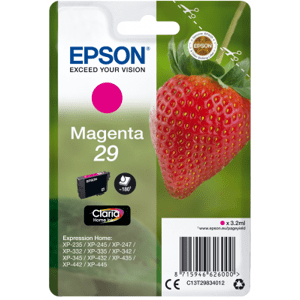 EPSON Singlepack Magenta 29 Claria Home Ink C13T29834012