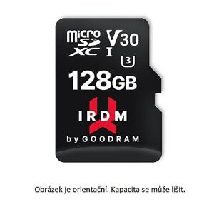GOODRAM microSDXC karta 64GB IRDM (R:100/W:70 MB/s), UHS-I Class 10, U3, V30 + Adapter IR-M3AA-0640R12