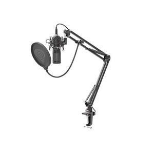 Streamovací mikrofon Genesis Radium 400, USB, kardioidní polarizace, ohybné rameno, pop-filter NGM-1377