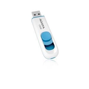 64GB USB ADATA C008  bílo/modrá (potisk) AC008-64G-RWE
