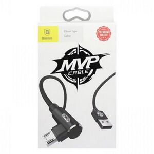 Baseus Micro USB MVP Elbow Type Cable 1.5A 2m Black (CAMMVP-B01) CAMMVP-B01