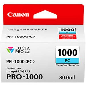 Canon PFI-1000 PC, photo azurový 0550C001