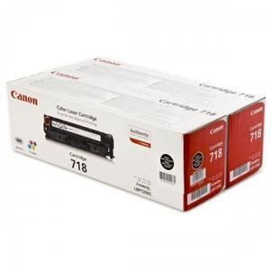Canon toner CRG-718BK, černy - 2 pack 2662B005