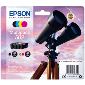 EPSON multipack 4 barvy,502 Ink,standard C13T02V64010