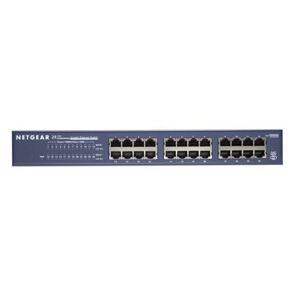 NETGEAR 24-port 10/100/1000Mbps Gigibit Ethernet, Unmanaged, JGS524 JGS524-200EUS