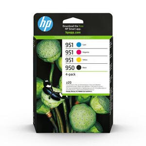 HP 950/951 combo černá+ barevná ink. náplň 6ZC65AE 6ZC65AE