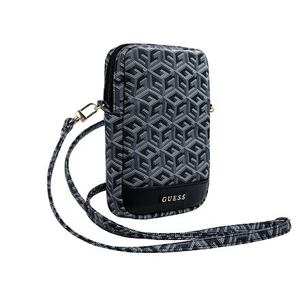Guess PU G Cube Wallet Phone Bag Zipper Black GUWBZPGCSPGK