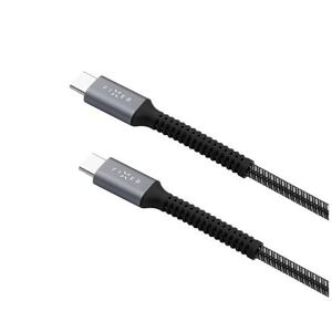FIXED Armor Cable USB-C/USB-C, 2 m, 240W, gray FIXDA-CC2-GR