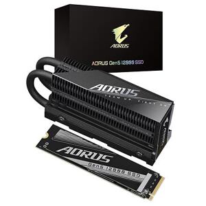 Gigabyte AORUS Gen5 12000/2TB/SSD/M.2 NVMe/Černá/5R AG512K2TB