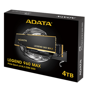 ADATA LEGEND 960 MAX/4TB/SSD/M.2 NVMe/Černá/5R ALEG-960M-4TCS