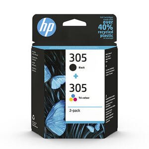 HP 305, sada B+CMY inkoustová kazeta, 6ZD17AE 6ZD17AE