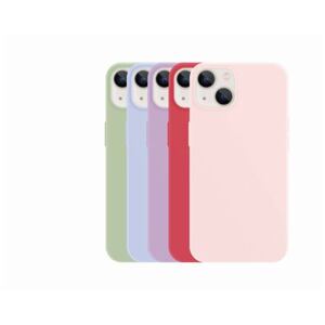 5x set of rubberized FIXED Story covers for Apple iPhone 13, in different colors, variation 2 FIXST-723-5SET2