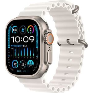 Apple Watch Ultra 2 GPS Cellular 49mm Titanium Case with Ocean Band barva White MREJ3CS/A