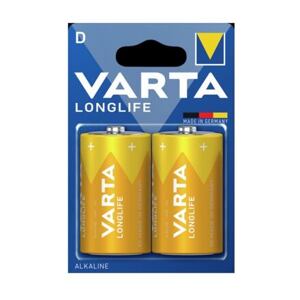 Varta Longlife D Baterie 2ks 4120101412