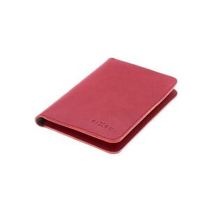 Leather wallet FIXED Passport, passport size, red FIXW-SP2-RD