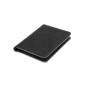 Leather wallet FIXED Passport, passport size, black FIXW-SP2-BK