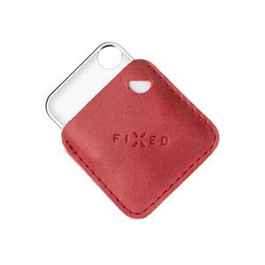 FIXED Tag with Leather Case, red FIXTAG-C2-RD