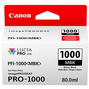 Canon PFI-1000 MBK, matný černý 0545C001