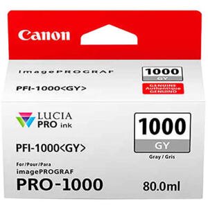 Canon PFI-1000 GY, šedý 0552C001
