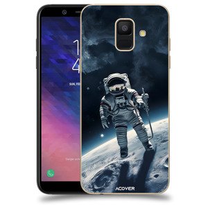 ACOVER Kryt na mobil Samsung Galaxy A6 A600F s motivem Kosmonaut