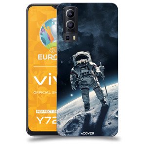 ACOVER Kryt na mobil Vivo Y72 5G s motivem Kosmonaut