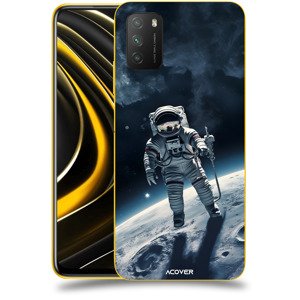 ACOVER Kryt na mobil Xiaomi Poco M3 s motivem Kosmonaut